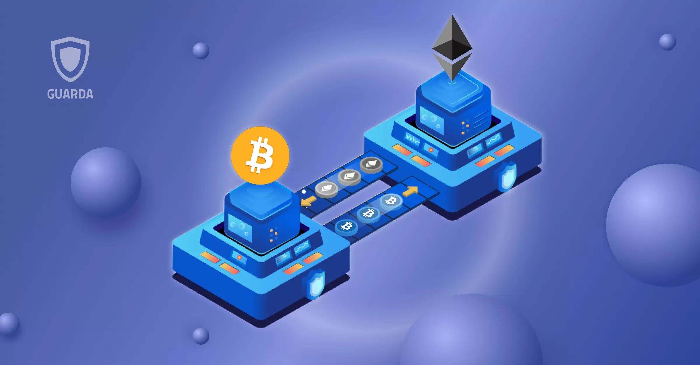 Illustration of regulated cross-chain crypto mixer technology connecting Ethereum (ETH), Solana (SOL), and Cardano (ADA) blockchains, highlighting privacy and compliance features.