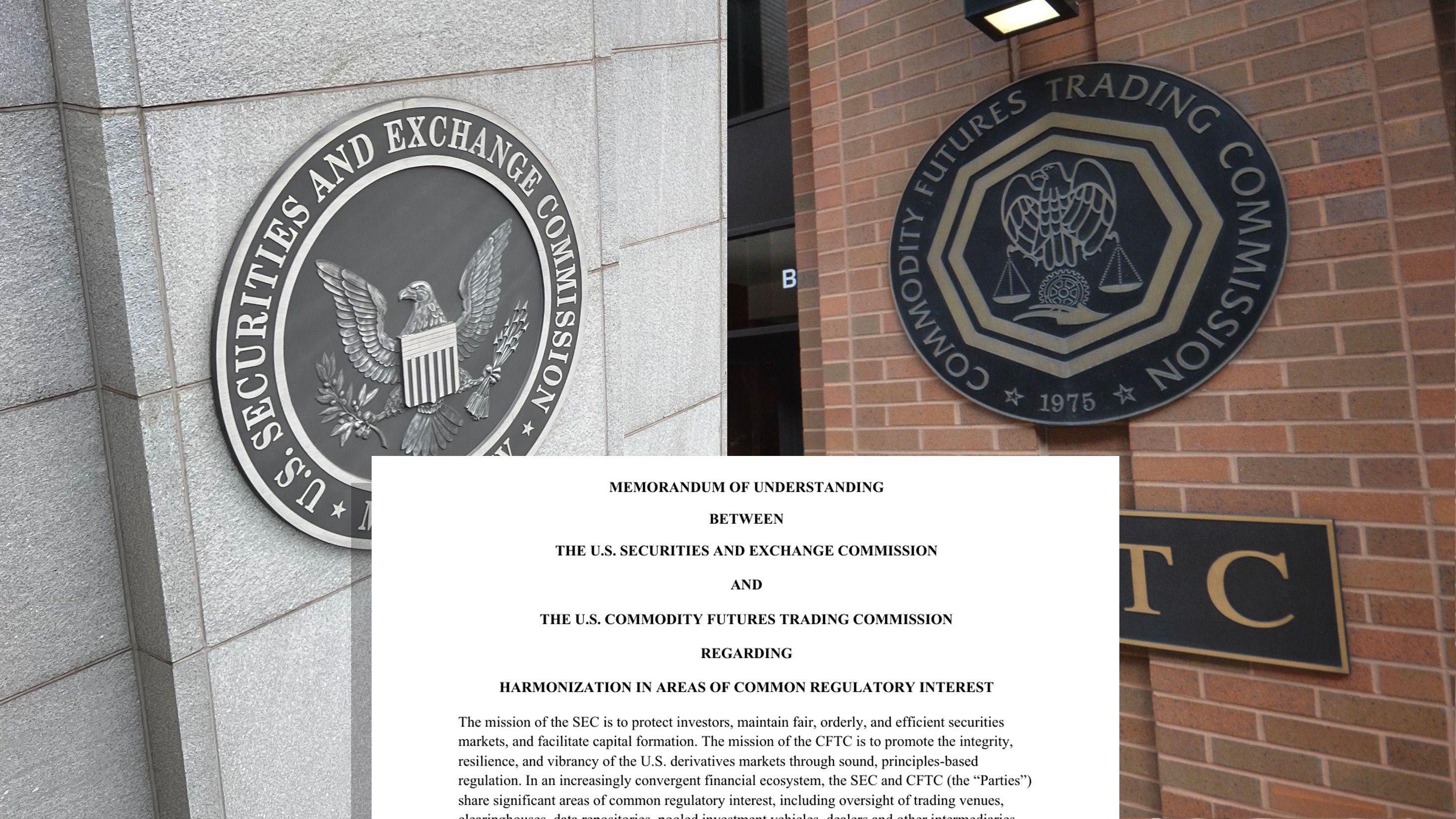 SEC CFTC policy alignment chart