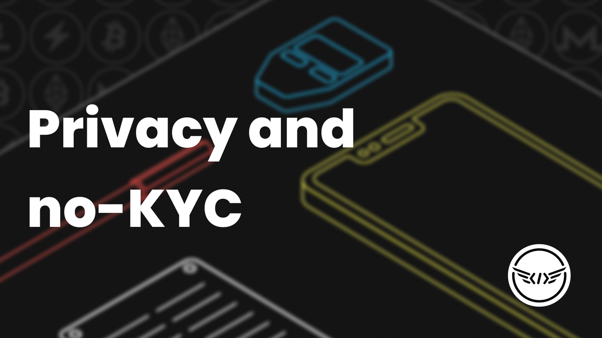 crypto mixer KYC process screenshot